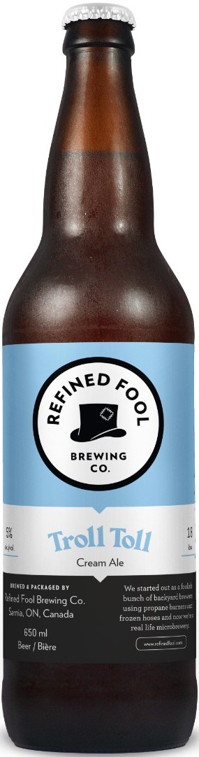 Refined Fool Troll Toll Cream Ale