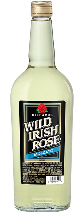 Richards Wild Irish Rose Moscato