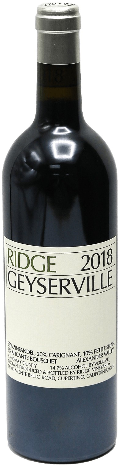 Ridge Geyserville Zinfandel 2018