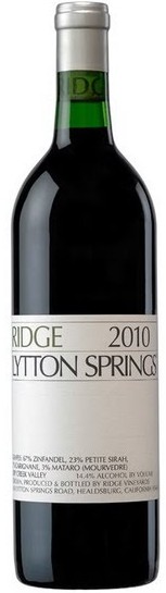 Ridge Lytton Springs 2014