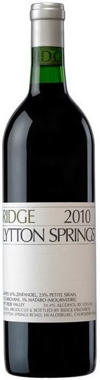 Ridge Lytton Springs Zinfandel Creek