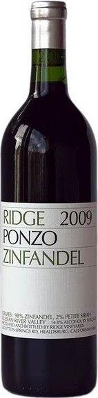 Ridge Vineyards Ponzo Vineyard Zinfandel NV