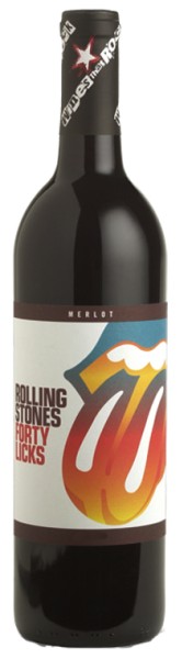 Rolling Stones 40 Licks Merlot