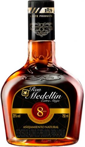 Ron Medellin 8 Year Extra Anejo Rum