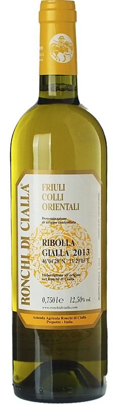 Ronchi di Cialla Ribolla Gialla 2013