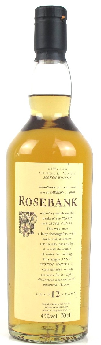 Rosebank 12 Year Flora & Fauna