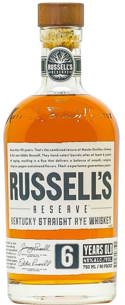 Russell's Reserve 6 Year Old Straight Rye