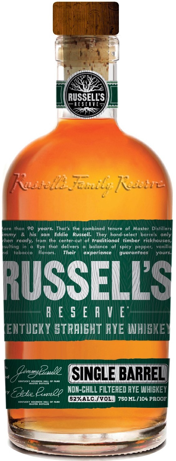 Russell's Reserve Single Barrel Rye Whiskey