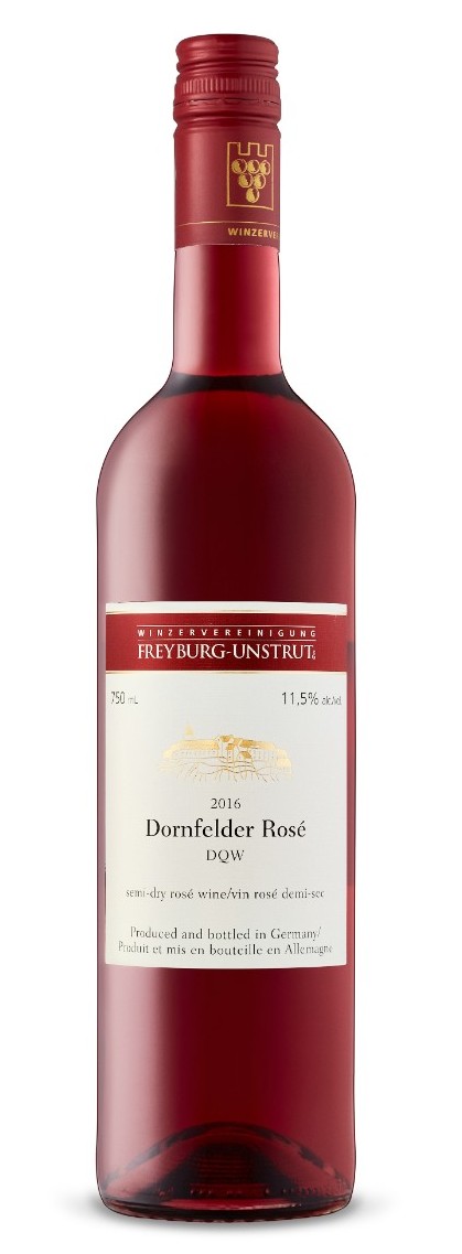 Saale-Unstrut Dornfelder Rose DQW Semi-Dry