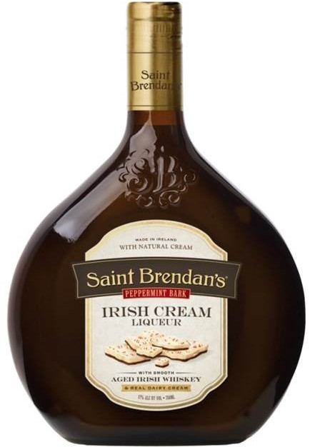 Saint Brendan's Peppermint Bark Irish Cream