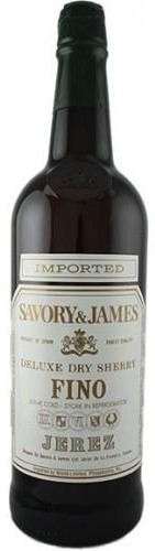 Savory James Amontillado Sherry