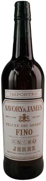 Savory & James Fino Sherry