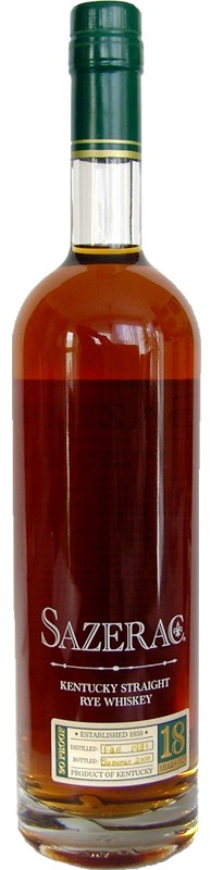 Sazerac Rye 18 Year Fall 2016