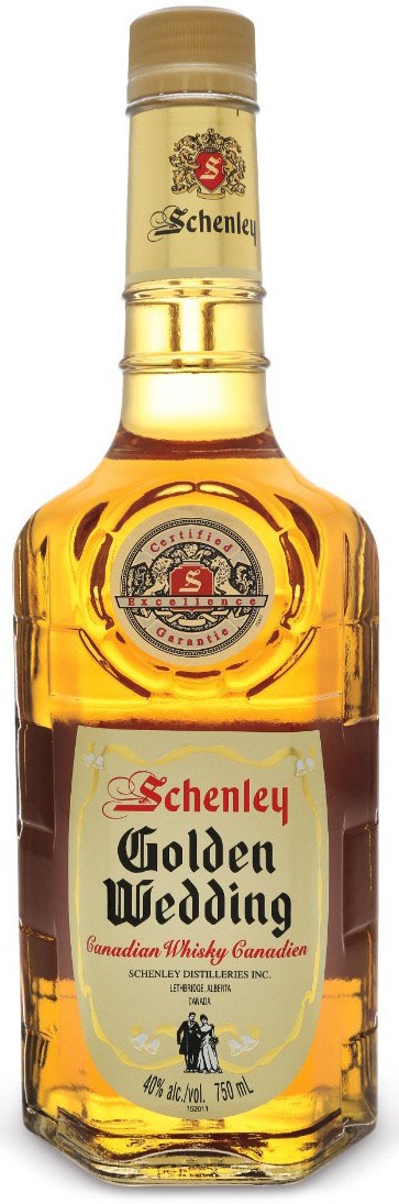 Schenley Golden Wedding Canadian Whisky