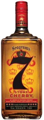 Seagrams 7 Crown Stone Cherry