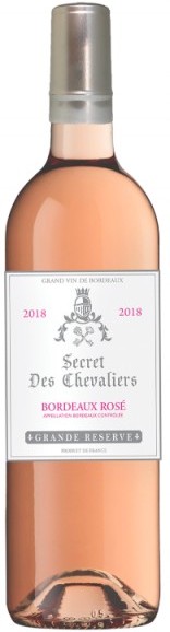 Secret des Chevaliers Bordeaux Rose 2019