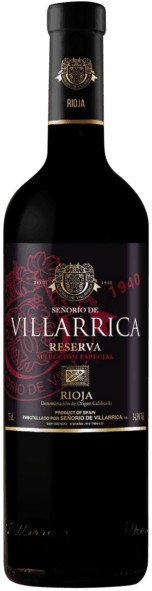 Senorio de Villarrica Rioja Reserva 2015