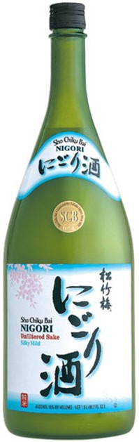 Sho Chiku Bai Nigori Silky Mild Unfiltered Sake