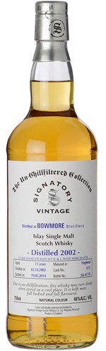 Signatory Bowmoore 2002 12 Year