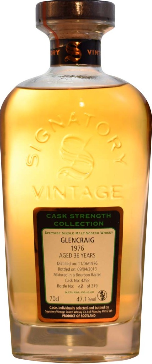 Signatory Vintage Cask Strength Collection 1976