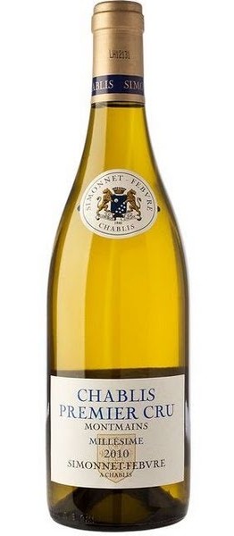 Simonnet-Febvre Mont de Milieu Chablis 1Er Cru