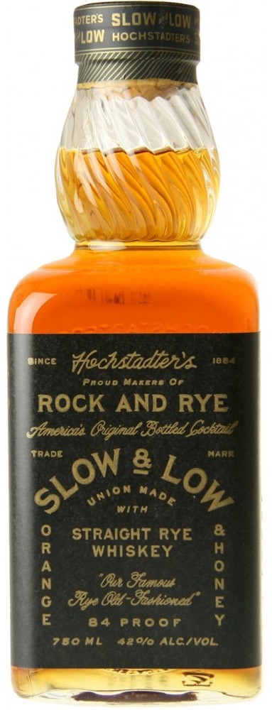 Slow & Low Rock And Rye Whiskey