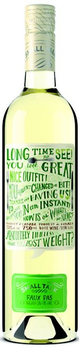 Small Talk Faux Pas Riesling Sauvignon Blanc