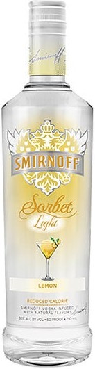 Smirnoff Sorbet Light Lemon Vodka