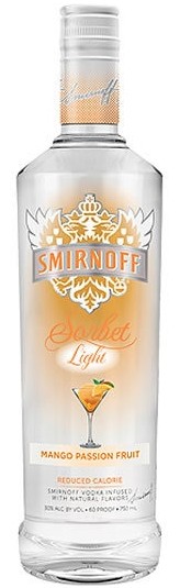 Smirnoff Sorbet Light Mango Passion Fruit Vodka