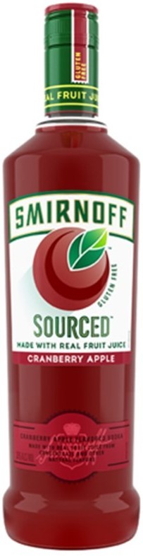 Smirnoff Sourced Cranberry Apple