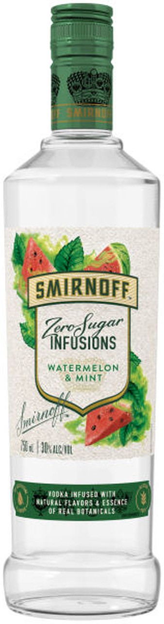 Smirnoff Zero Sugar Infusions Watermelon & Mint