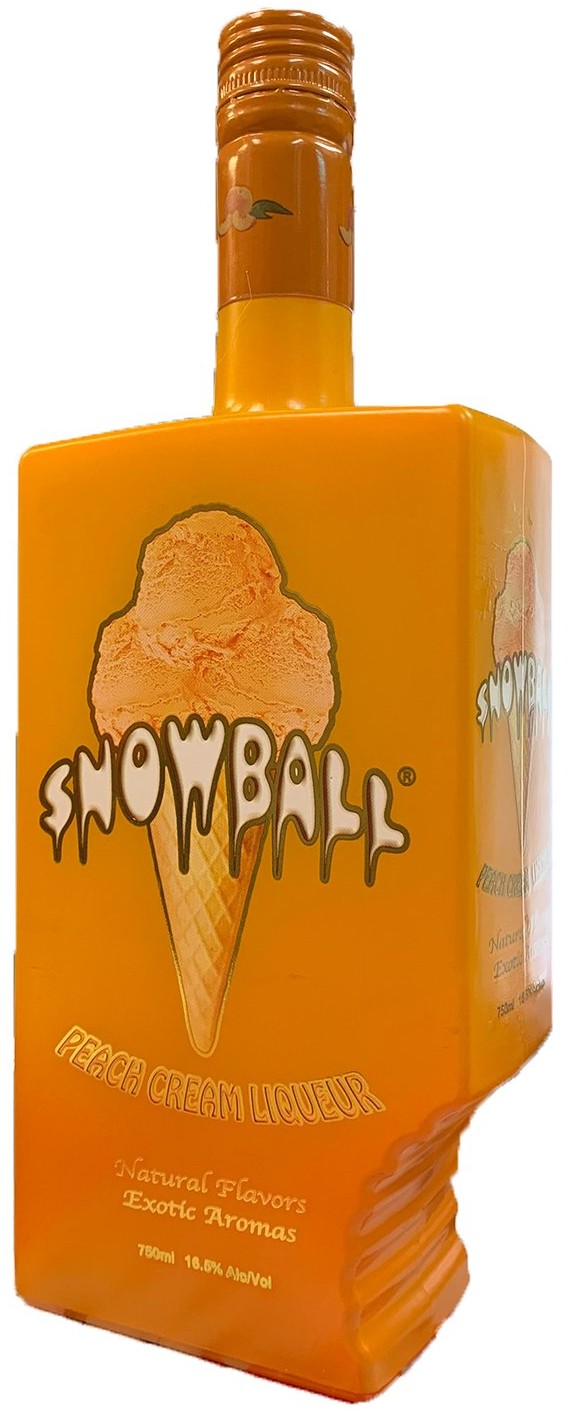 SnowBall Peach Cream Liqueur