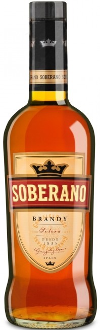 Soberano Solera Brandy de Jerez