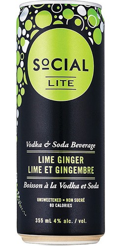 Social Lite Lime Ginger