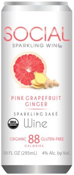 SOCIAL Pink Grapefruit Ginger