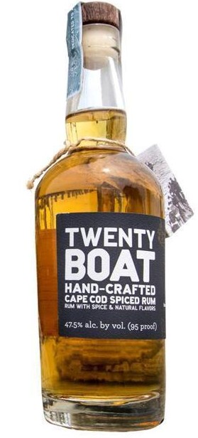 South Hollow Spirits Twenty Boat Cape Cod Amber Rum