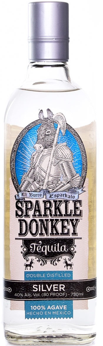 Sparkle Donkey Silver Tequila