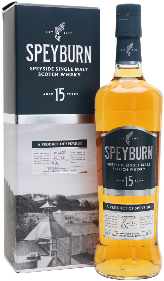 Speyburn 15 Year Single Malt Scotch Whiskey