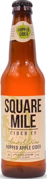 Square Mile Spur & Vine Hopped Apple Cider