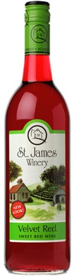 St. James Winery Velvet Red