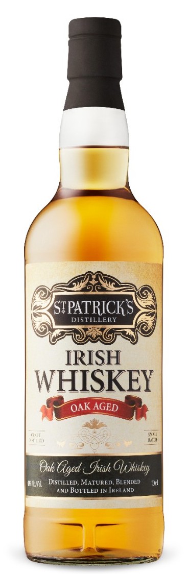 St Patrick's Distillery Oak Aged Irish Whiskey