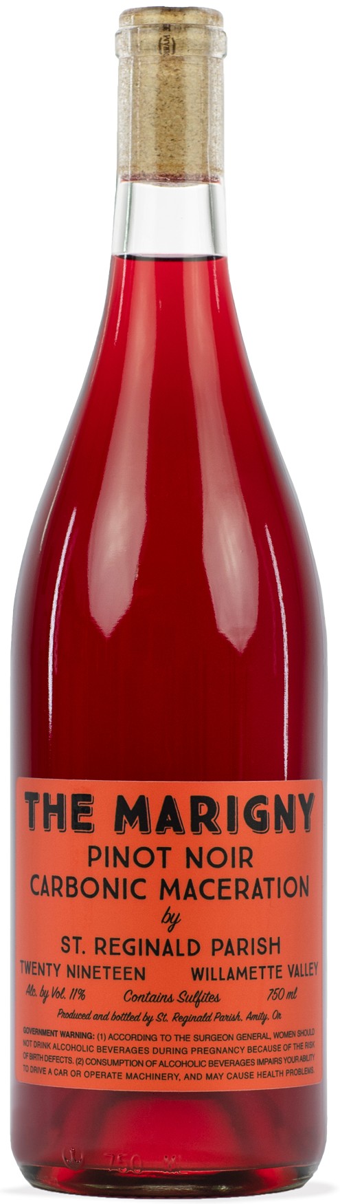 St. Reginald Parish The Marigny Carbonic Pinot Noir 2019