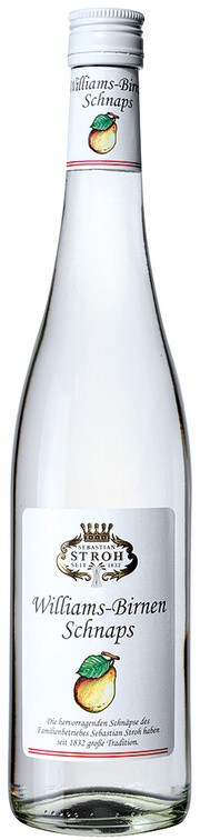 Stroh traditional Williams pear schnaps