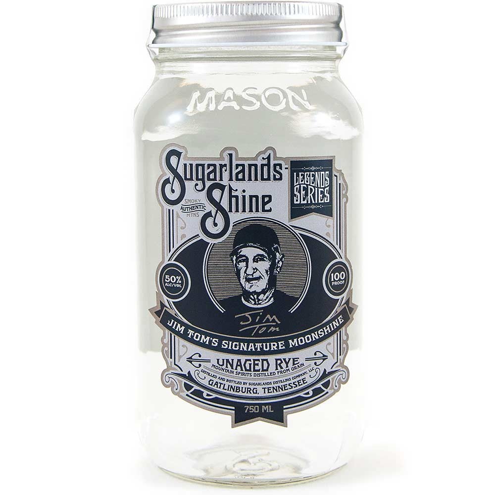 Sugarlands Jim Tom's Signature Moonshine Unaged Rye