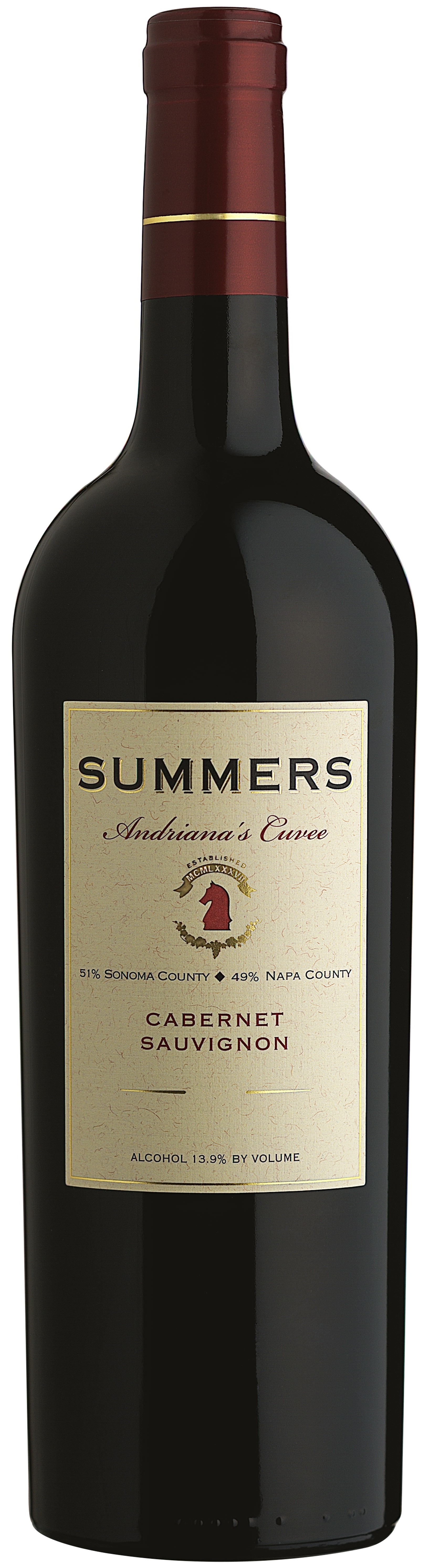Summers Andriana's Cuvee Cabernet Sauvignon 2013