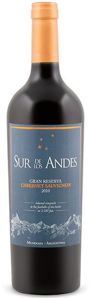 Sur de Los Andes Gran Reserva Cabernet Sauvignon 2010