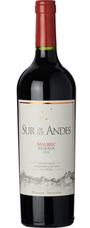 Sur De Los Andes Malbec