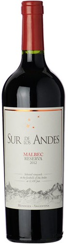 Sur de Los Andes Malbec 2012