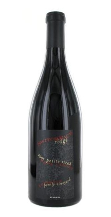 Switchback Ridge Peterson Family Vineyard Petite Sirah