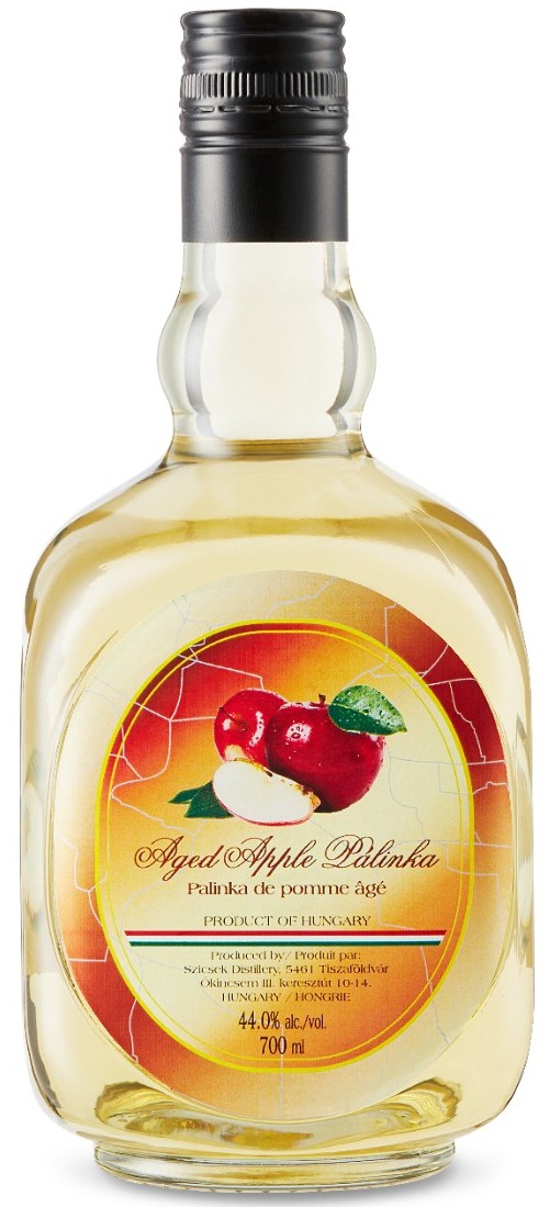 Szicsek Aged Apple Palinka 3 Y.O.